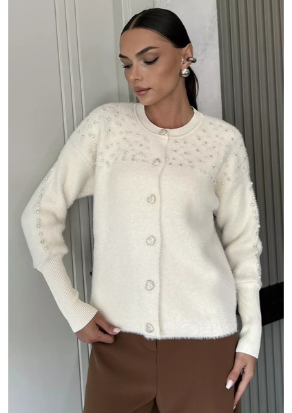 Omuz Taşlı Şardonlu Triko Ceket(S,m,l,xl Uyumludur) P-00018197 fiyatları