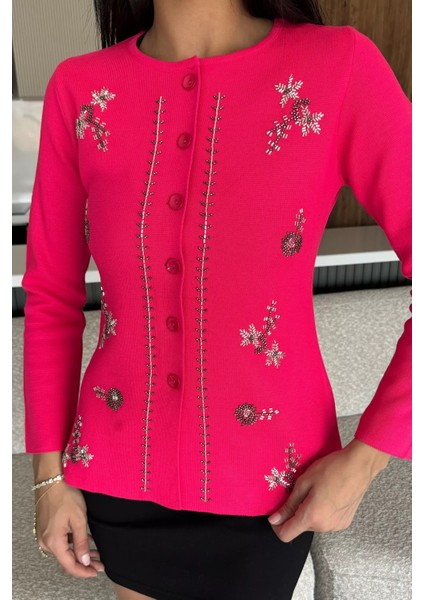 Taşlı Triko Hırka (S,m,l Uyumludur) P-00018221 fiyatları