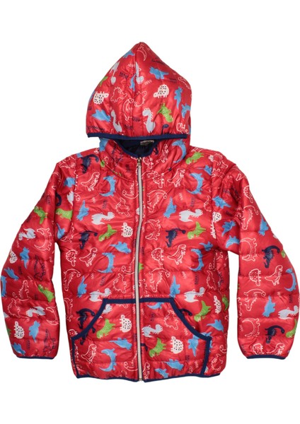 Mommo Kids Dinazor Desenli Şişme Mont fiyatları