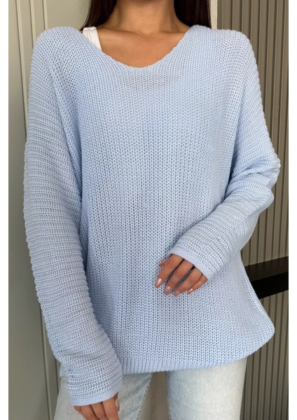 V Yaka Salaş Triko Bluz (S,m,l,xl Uyumludur) P-00018225 fiyatları