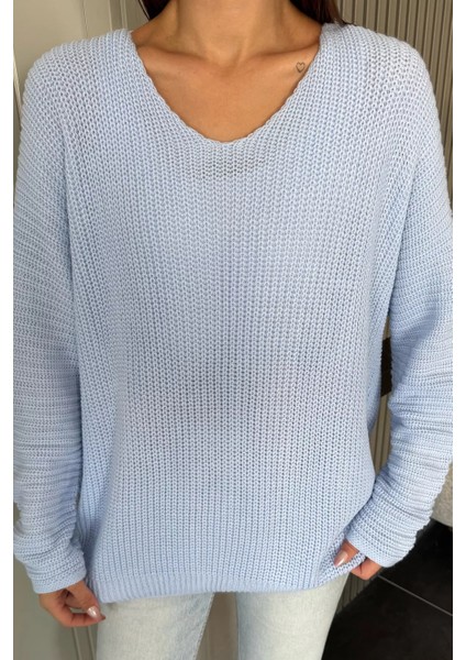 V Yaka Salaş Triko Bluz (S,m,l,xl Uyumludur) P-00018225 modelleri