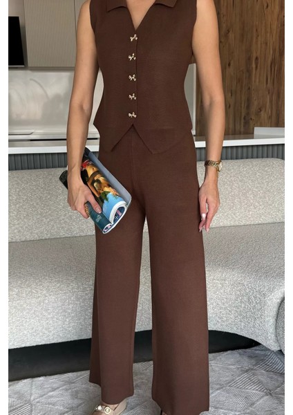 Gömlek Yaka Yelek Pantolon Triko Ikili Takım P-00018187 fiyatları