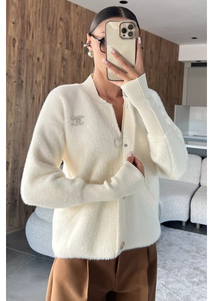 Broşlu Şardonlu Triko Ceket (S,m,l,xl Uyumludur P-00018208 fiyatları