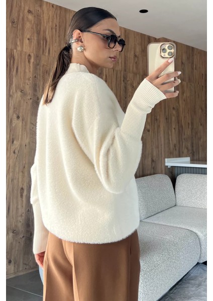 Broşlu Şardonlu Triko Ceket (S,m,l,xl Uyumludur P-00018208 indirimleri