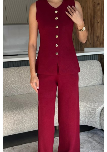 Yelek Pantolon Triko Ikili Takım P-00018186 modelleri