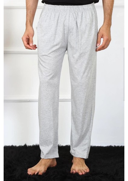 Moda Erkek Pamuk Gri Tek Alt Pijama fırsatları