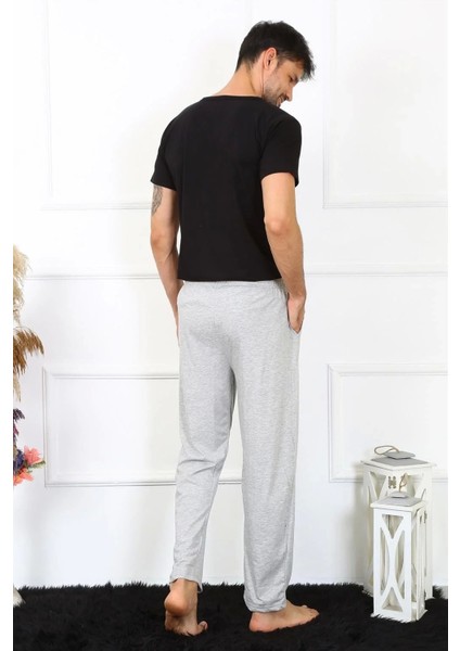 Moda Erkek Pamuk Gri Tek Alt Pijama indirimleri