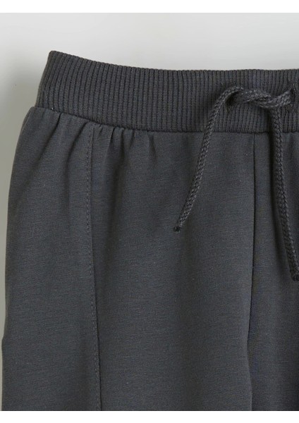 Lcw Baby Bej Baskılı Erkek Bebek Sweatshirt ve Eşofman Alt 2'li