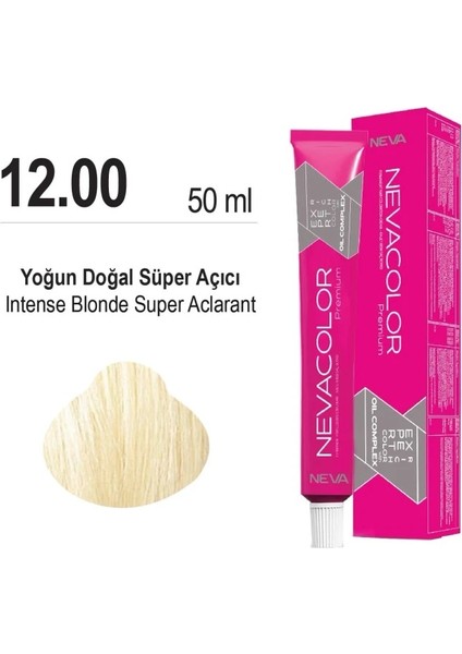 color Saç Boyası 12.00 Yoğun Doğal Süper Açıcı