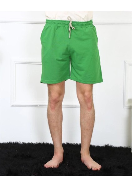 Moda Erkek Lakost Fıstık Yeşili Şort modelleri