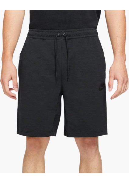 Men's Sportswear Tech Fleece Shorts In Midnight Erkek Siyah Şort fiyatları