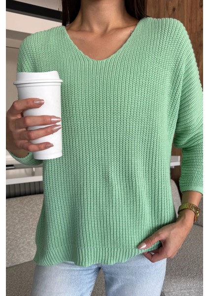 V Yaka Salaş Triko Bluz (S,m,l,xl Uyumludur) P-00018225 fiyatları