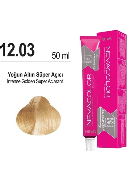 color Saç Boyası 12.03 Yoğun Altın Süper Açıcı