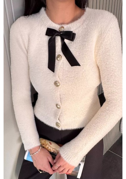 Ön Fiyonklu Sakallı Triko Ceket (S,m,l Uyumludur) P-00018200 fiyatları