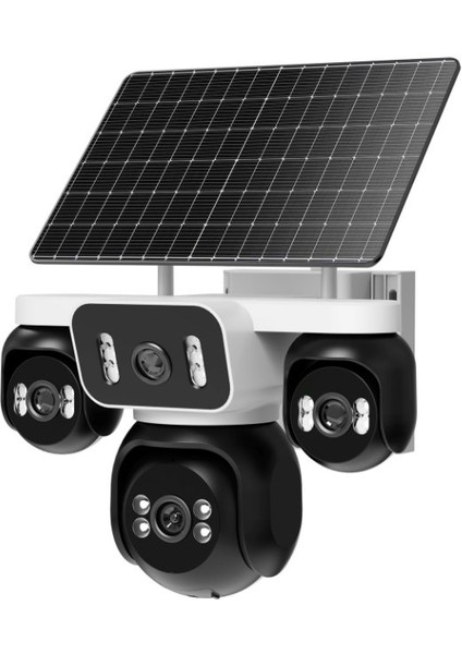 -X16 4 Kameralı 4g Esimli Solar Kamera