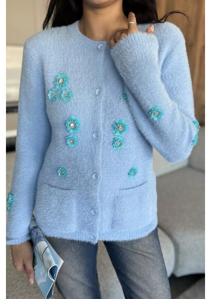 Kadın Pul Işlemeli Yumoş Iplik Triko Ceket P-00018226 fiyatları