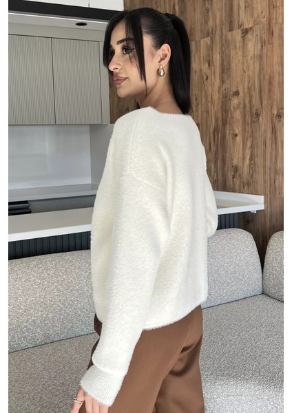 Kalp Düğmeli Şardonlu Triko Ceket (S,m,l,xl Uyumludur) P-00018202 fırsatları