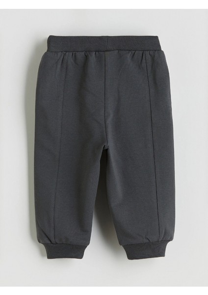 Lcw Baby Bej Baskılı Erkek Bebek Sweatshirt ve Eşofman Alt 2'li