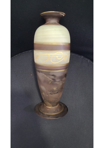 Cam Italyan El Yapım Vazo Küçük 24CM 1 Adet