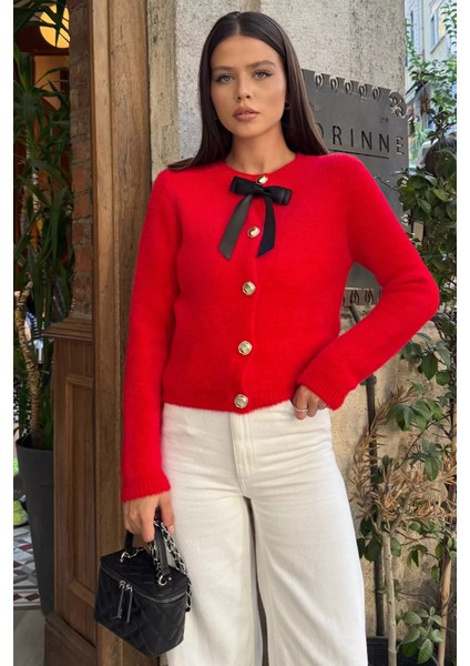 Ön Fiyonklu Sakallı Triko Ceket (S,m,l Uyumludur) P-00018200 modelleri