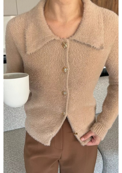 Kadın Yumoş Iplik Triko Ceket (S-M-L Uyumludur) P-00018063 modelleri