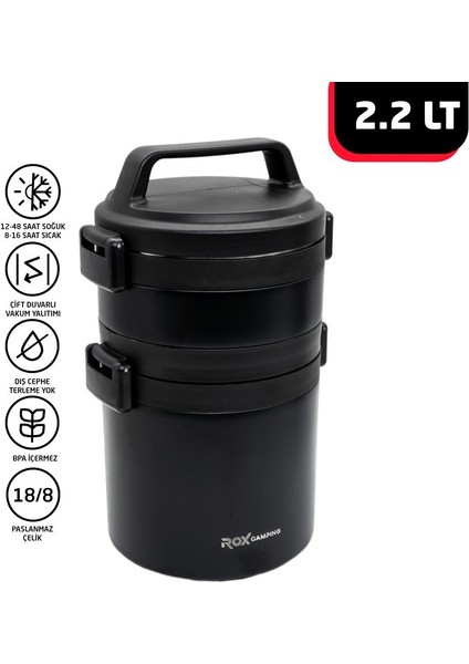 2200 Yemek Termosu 2.2 Lt