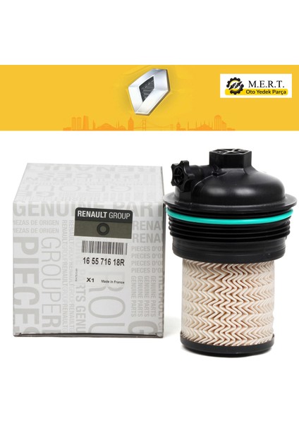 Mais 165571618R Megane 4 Talisman Mazot Filtresi 1.5 Dci