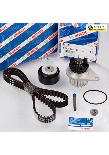 Bosch - Citroen C2 1.4 Benzinli Triger Seti ve Devirdaim