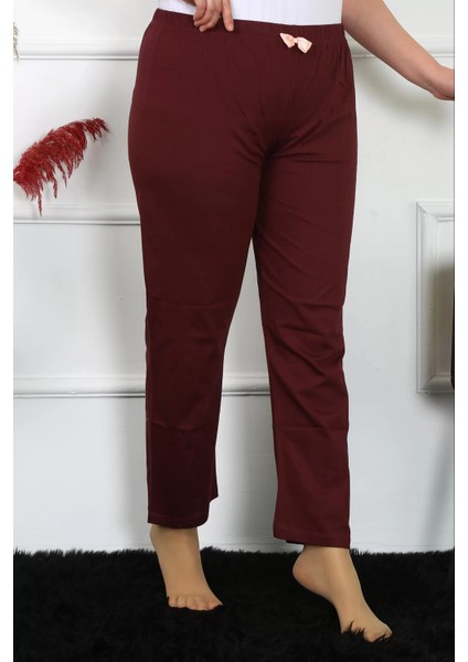 Moda Kadın Pamuklu Büyük Beden Alt Pijama fiyatları
