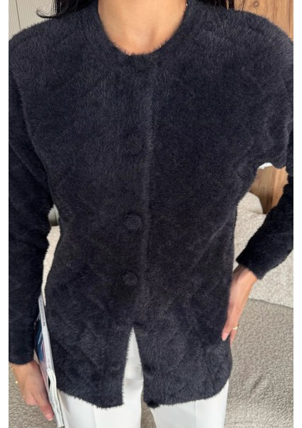 Kadın Ön Düğmeli Yumoş Iplik Triko Ceket (S-M-L Uyumludur) P-00018066 modelleri