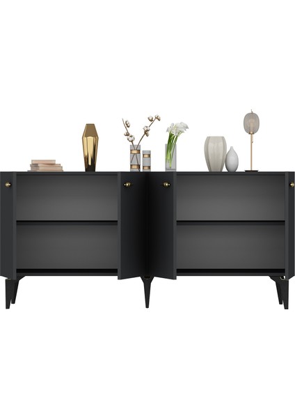 Rüyadd Konsol Antrasit-Altın indirimleri