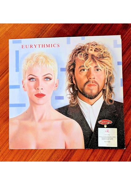 Eurythmıcs Revenge *printed In Germany Palk 8,5 / Kapak 8 Plak
