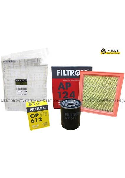 Nissan Micra 1.4 Filtre Bakım Seti (2003-2005)