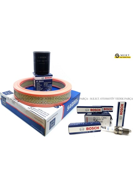 Tofaş Kartal - Doğan Slx Hava ve Yağ Filtresi + Buji Takımı