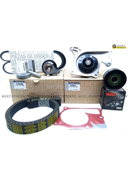 Renault Captur 1.5 Dci Triger Seti + Devirdaim + V Kayışı