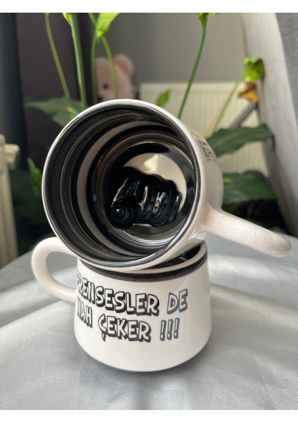 Prensesler De Nah Çeker ! Renkli Kupa - Hediyelik Kupa Fincanı
