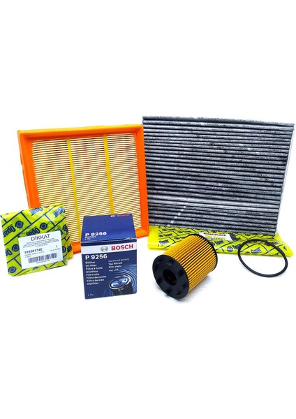 Alfa Romeo Mito 1.4 Turbo Filtre Bakım Seti (2009-2015)