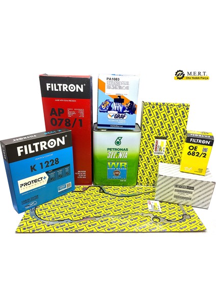 Fiat Egea 1.3 Multijet Euro 5 Komple Bakım Seti