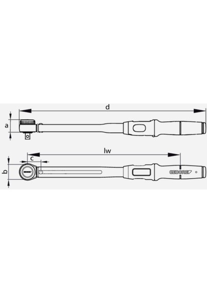 Tork Anahtarı 1/2 60-300NM Gedore Alman Malı fiyatları