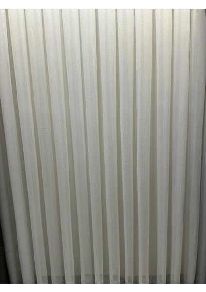 Nivemeshome Meva Altın Çizgili 1/2,5 Sık Pileli Tül Perde Apm fırsatları