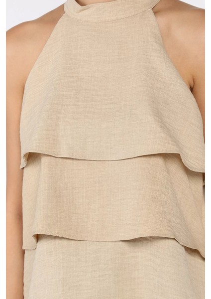 Kadın Sıfır Kol Kat Kat Bluz P-00018036 fırsatları