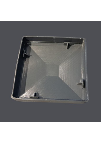 10 Adet 9x9 cm Antrasit Gri Plastik Direk Üst Kapağı – Dayanıklı ve Şık Çözüm fiyatları