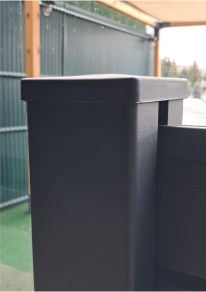 10 Adet 9x9 cm Antrasit Gri Plastik Direk Üst Kapağı – Dayanıklı ve Şık Çözüm fırsatları