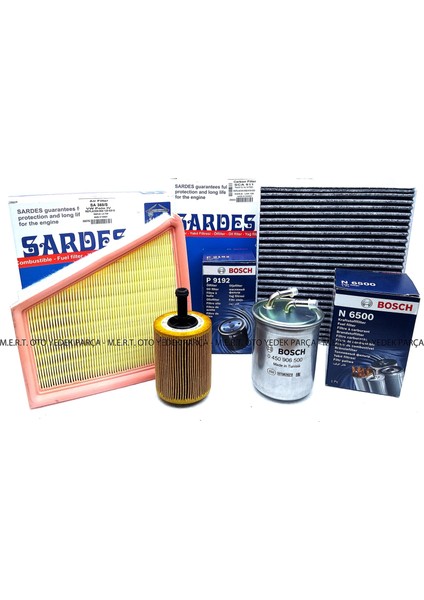 Seat Ibiza 1.4 Tdı Dizel Filtre Bakım Seti (2005-2009)
