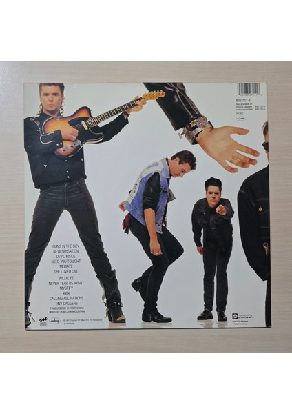 Inxs - Kick - 1987 - Dönem Baskı Plak - Longplay - Lp fiyatları