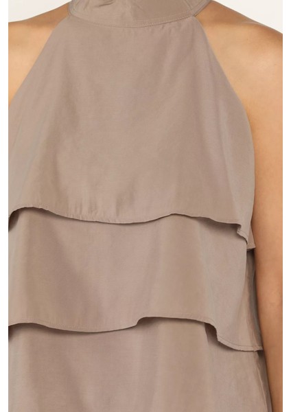 Sıfır Kol Kat Kat Kadın Bluz P-00018037 fırsatları