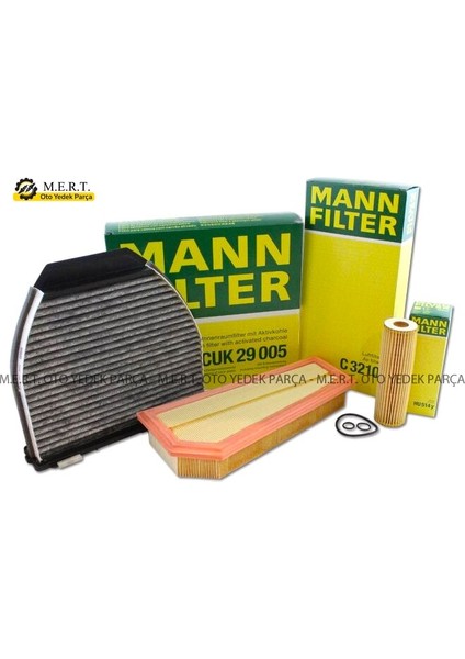 Mercedes E250 Cgı Mann Filtre Bakım Seti (2009-2016) (486713879)