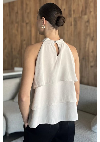 Sıfır Kol Kat Kat Kadın Bluz P-00018037 modelleri