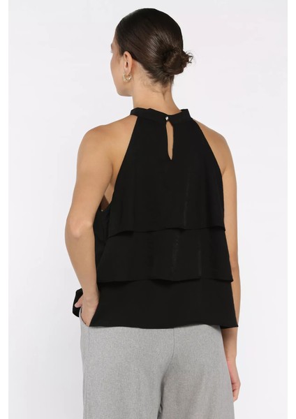 Kadın Sıfır Kol Kat Kat Bluz P-00018036 modelleri