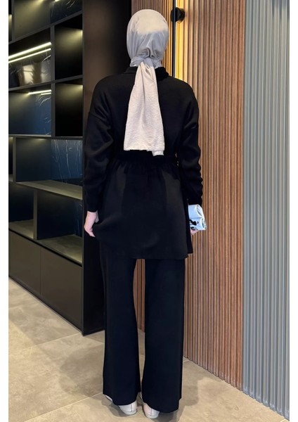 Papatya Aplikeli Tunik Pantolon Triko Tesettür Ikili Takım (S,m,l,xl Uyumludur) P-00018184 indirimleri